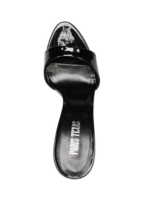 Mules Lidia 105mm in nero - PARIS TEXAS dona PARIS TEXAS | PX836XVN01BLK